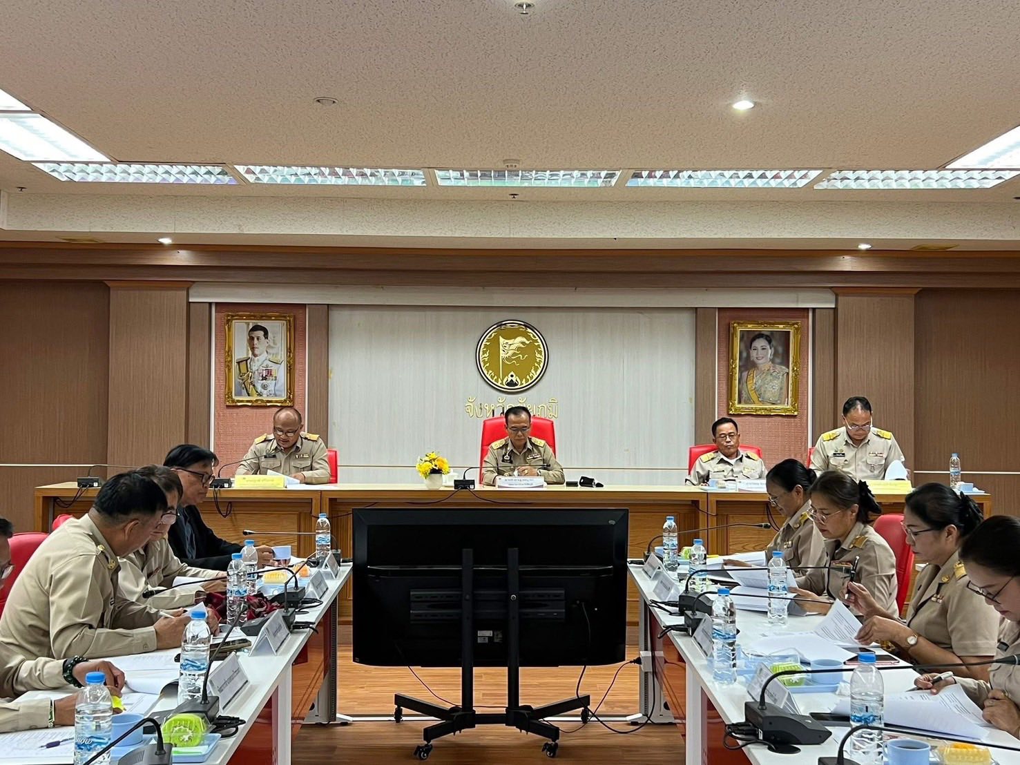 สพอ.หนองบัวระเหว : ร่วมประชุมเจ้าหน้าที่บริหารงานพัฒนาชุมชนและนักวิชาการพัฒนาชุมชน ครั้งที่ 12/2568