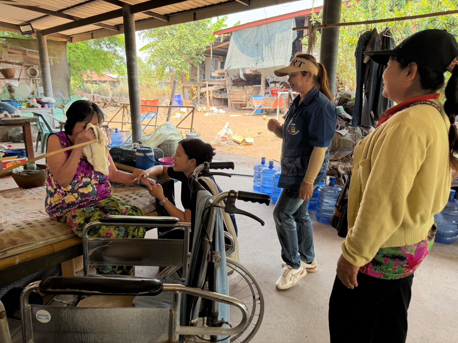 ลงพื้นที่ติดตามครัวเรือนเปราะบาง TPMAP ขับเคลื่อนการขจัดความยากจนและพัฒนาคนทุกช่วงวัยอย่างยั่งยืนตามหลักปรัชญาของเศรษฐกิจพอเพียง(ศจพ.)