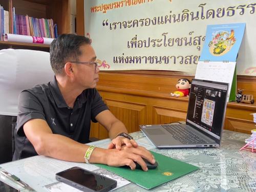 สพอ.หนองบัวระเหว ร่วมกิจกรรม “พัฒนา On Air : KM Inside จากงานประจำ สู่นวัตกรรมความรู้” ผ่านระบบ Zoom Meeting